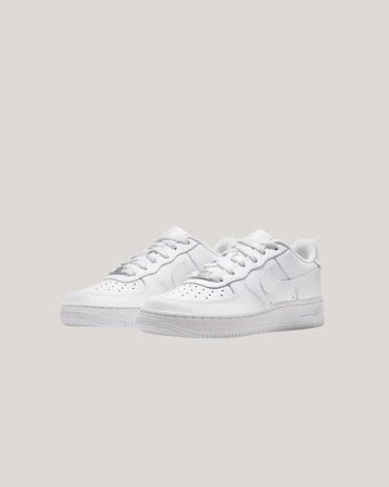 Nike AIR FORCE 1 LE (GS) Vit Skor Kille - Kids Brand Store