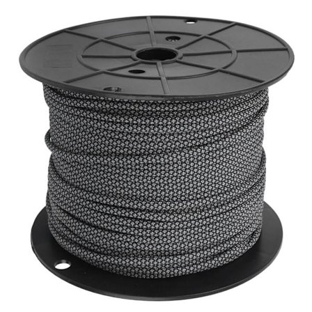 Utendørs 9-kjerners militær standard fallskjermledning Lanyard Overlevelse Camping Klatretau (100M Farge Grå)