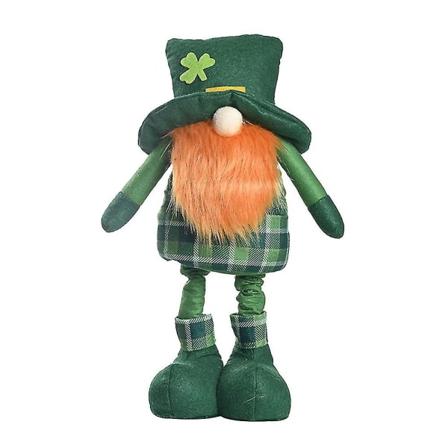 Irländska Tomtar St. Patricks Dag Presenter Leprechaun Nordisk Svensk Vår Handgjord Skandinavisk Tomte E