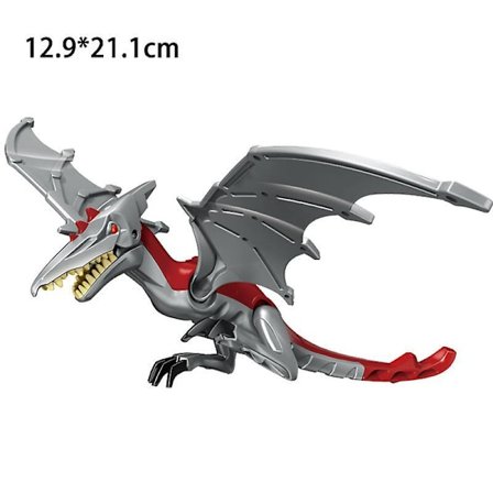 Jurassic Dinosaur World Series Building Blocks Triceratops Big Figures|blocks