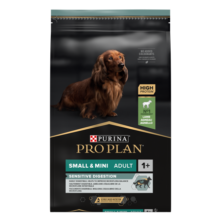 Purina Pro Plan - Adult Sensitive Digestion Small & Mini Lamb Tørrfôr til hunder 7 kg - Hund - Hundefôr & hundemat - Tørrfôr for hund - ZOO.no