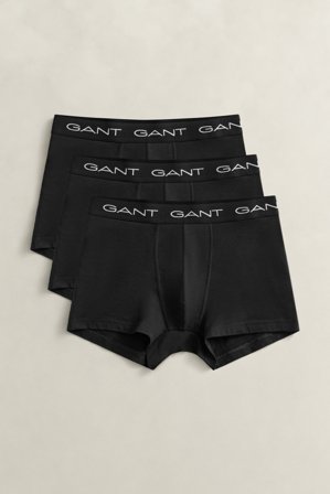 GANT Herren 3er-Pack Boxershorts (XL) Schwarz