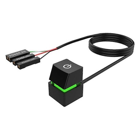 4m Ekstern PC Strømknapp Stasjonær Datamaskin Hovedkort Av/På Strømbryter