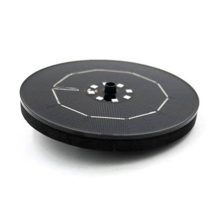 Ny solcelledrevet springvand med batteri 16 cm