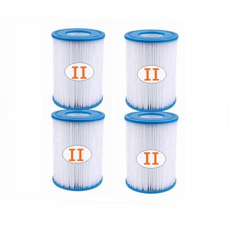 4 x Type II filterpatroner til swimmingpools til type II-filtre til 58094