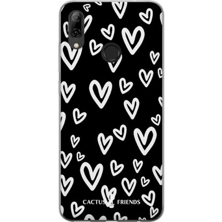 Yhteensopiva Puhelinkuori Huawei Huawei P smart 2019 Cactus and Friends - Handdrawn Love Chaos