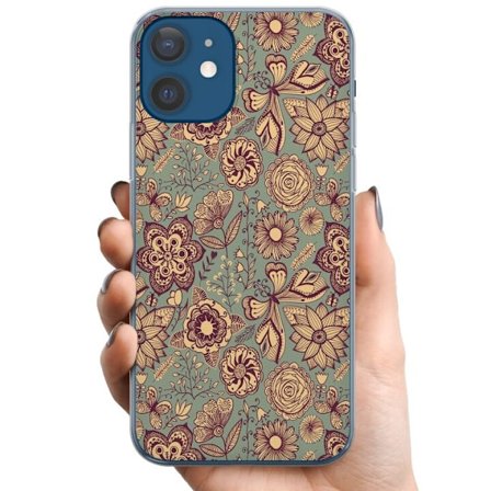 Kompatibelt Mobildeksel til Apple Apple iPhone 12 Vintage Blomster
