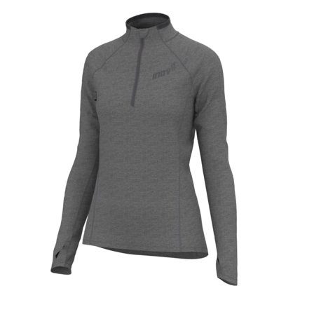 inov-8 Women's Mid Long Sleeve Zip Women long-sleeved training tops Grey 42