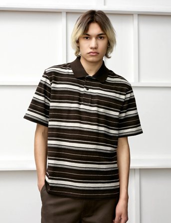 WOOD WOOD Wwcolton Polo 25218 - Khaki green - XXL