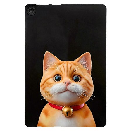 Skal för Lenovo Tab M10 (Gen 3) Mönstertryck Slim TPU Tablet Skyddsfodral - Korthårig katt