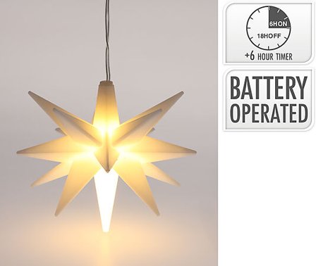 KI Star 120mm LED Hvit