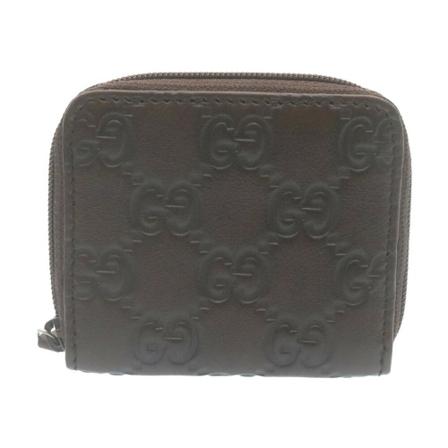 Gucci Vintage, Pre-owned GG canvas Bruin, Dames, Maat:ONE Size,leer