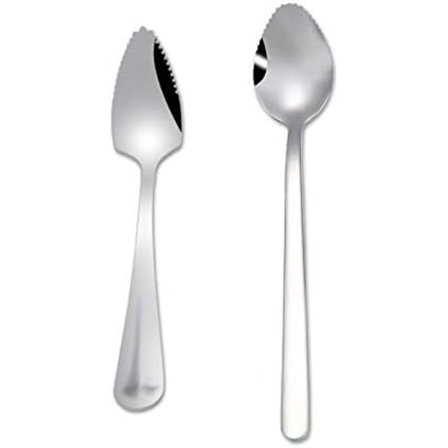 Frugtske Grapefrugtske Rustfrit Stål Dessertsske Dessertsske Skraber Savtakket Kant