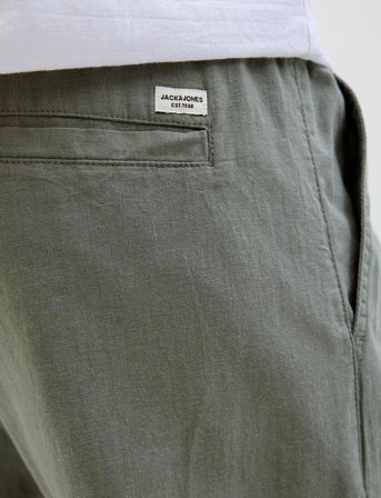 Jack & Jones Jpstkane Summer Linen Blend Jogger Sn - Khaki green - L