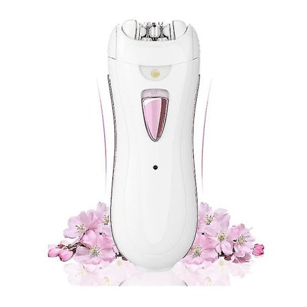Epilator for Kvinner, epilator Kvinner Ansiktshår Fjerner Mini Trådløs Oppladbar for Bikinilinje Dame Skjegg Ansikt Intim Område (wh