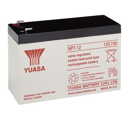 YUASA AKKU 12-7,0 (F187) Yuasa (NP7-12) VDS