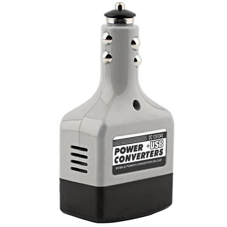 Bil & Van Resa 12v Uttag till USB, 2 & 3 Pin Plug 2022 Inverter Mini