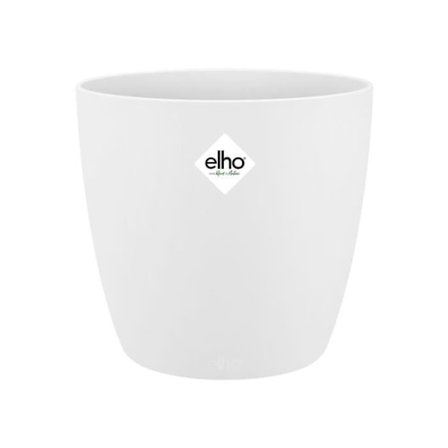 ELHO Kukkaruukku BRUSSELS pyöreä - Ø 29.5 x H 27.1 cm - Valkoinen