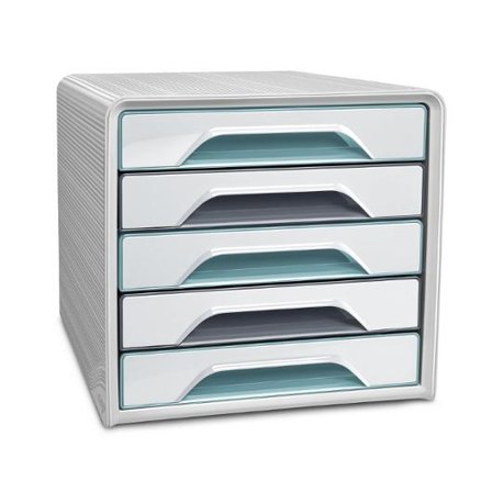 CEP Blankettbox Riviera 5-lådor - Lyreco - Kontorsmaterial - Till skrivbordet - Blankettfack och Boxar