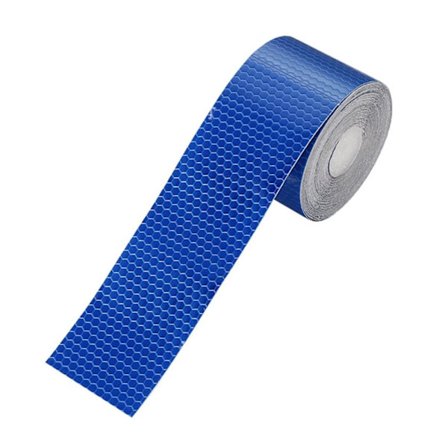 Blå Reflexband: Snyggt & Synligt för Bil/MC