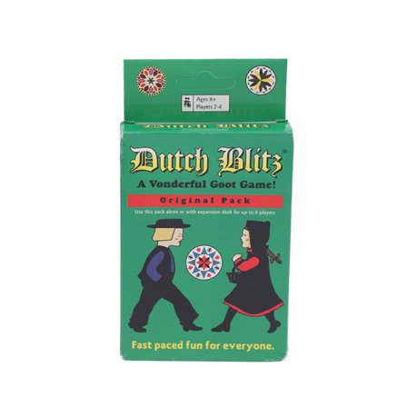 Dutch Blitz Pack Set Kortspel Fantastiskt familjespel Grön