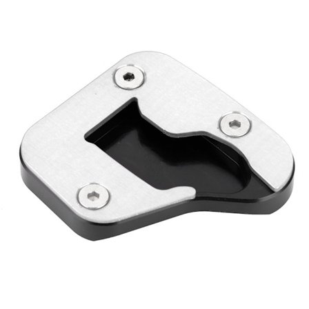 Motorsykkel Støttefotforlengelse Pad for SUZUKI HAYABUSA GSXR 1300R 08‐19 Sølv