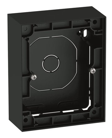 Elko EKO04602 Korotuskehys Plus-sarjalle Musta, Kytkimet & pistorasiat