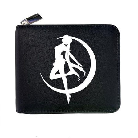 Sailor Moon Anime Plånbok Bifold Kort plånbok plånbok med myntficka