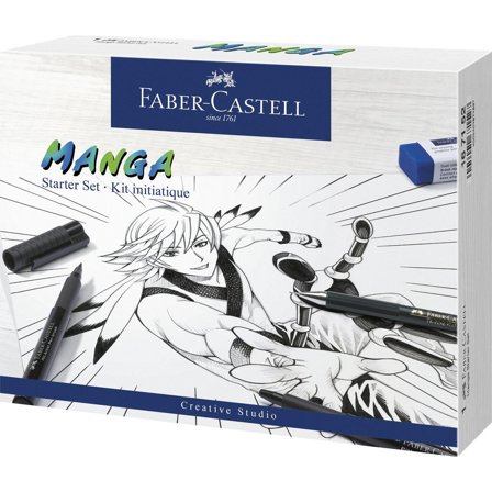 FABER-CASTELL Pitt Artist Pen Manga set L - Lyreco - Skola och förskola - Pennor och tillbehör - Fiberpennor - Special
