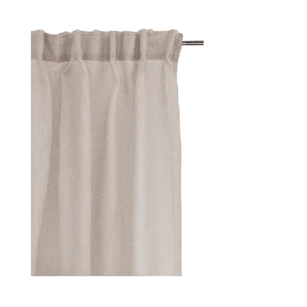 Himla Gardin med veckband Dalsland, 145x290 cm Gardiner Vit ONESIZE