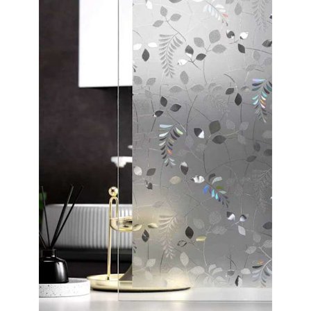 Film til vinduer med mimosamønster 45x200cm Film til vinduer Anti Re