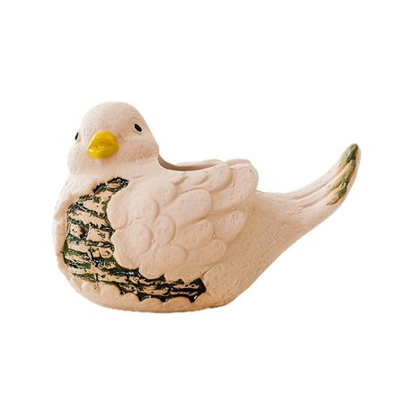 Kjøttblomstpotte, Søt Dyreformet, Kjøttfull Blomsterpotte, Grov Keramik, Pustende Kaktus, Grønn Plantepotte