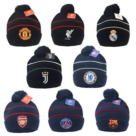 Xbi- Efterårs- og vinterfodboldklub strikket hue