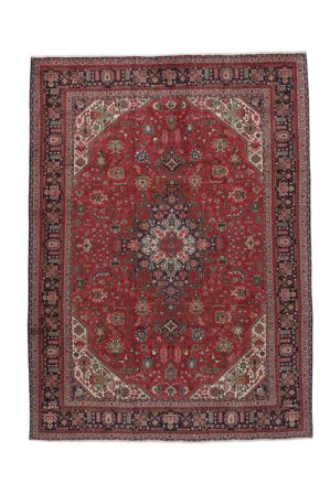 Medaille Groot Tabriz Vloerkleed 253X343 Wol