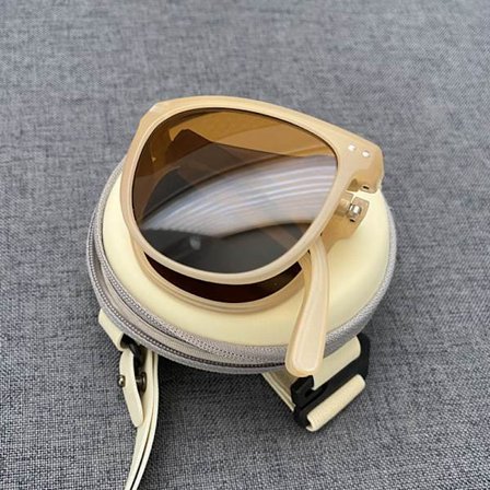 Kvinders mode foldesolbriller Damemærke designerglas