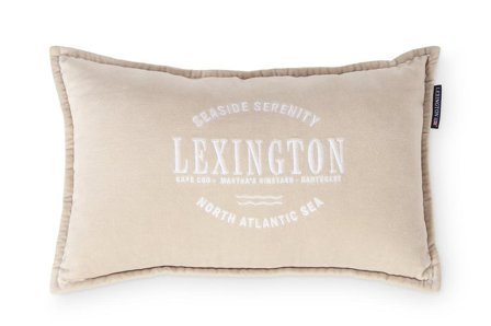 Lexington Pute Beige Logo 30x50