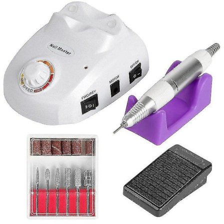35000 Omdrejninger Elektrisk Negleboremaskine Manicure Sæt Polish Værktøjs Sæt