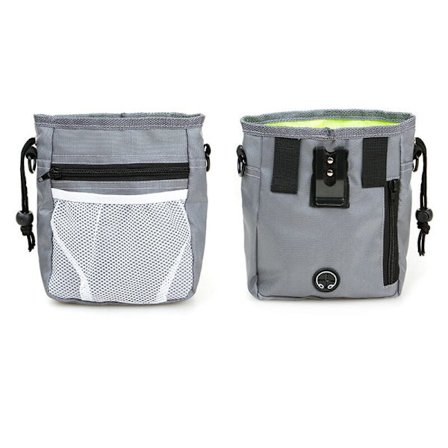 Godbidstaske til hunde - Træningstaske med integreret dispenser til hundeposer