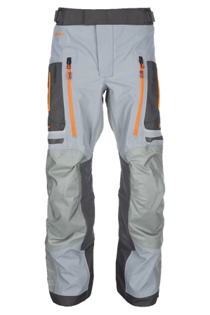 Motorradhose Klim Carlsbad Orange/Grau/Schwarz 30