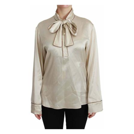 Dolce & Gabbana Shirts , Beige , Dames , Maat: S
