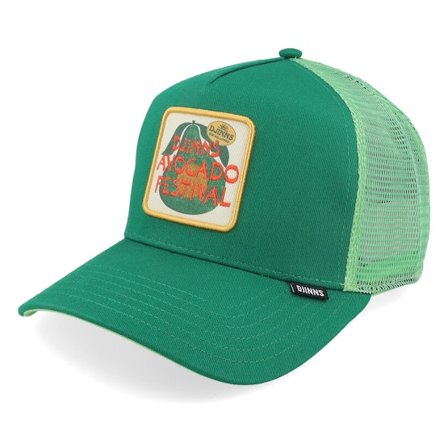 Djinns - Grün trucker Cap - Hft Cap Avo Festival Green A-Frame Trucker @ Hatstore