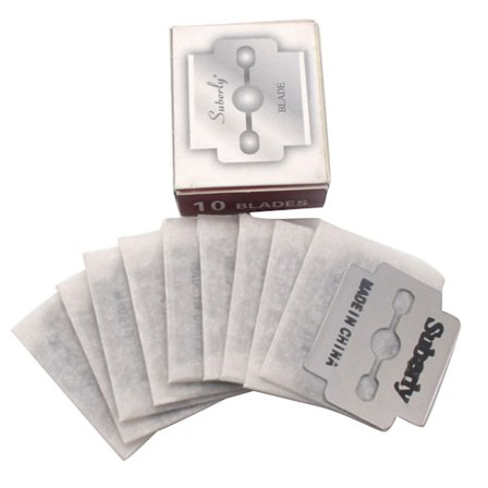 Rostfria Rakblad med Dubbel Egg för Fotpedikyrverktyg Förhårdnadsskrapsblad