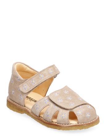 Sandals - Flat - Closed Toe - Shoes Summer Shoes Sandals ANGULUS*Betinget Tilbud