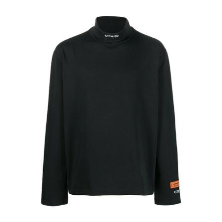 Heron Preston, Hmab 027C99Jer 001 Turtleck Czarny, Mężczyzna, Rozmiar: XL
