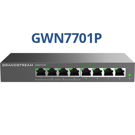 GRANDSTREAM Gwn7701p 8Xge POE 60W Switch