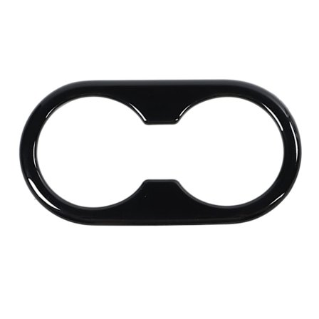 Kåphållare för baksäte, ersättning för Tesla Model 3 Y 2021 till 2023, målad svart