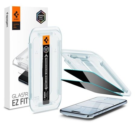 Spigen Glas.TR EZ Fit 2-pakning med innsynsglass for iPhone 17 Air