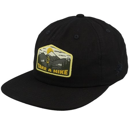 SQRTN - Black - snapback - Cap - Hike 6-panel Cap Black Snapback - Hatstore