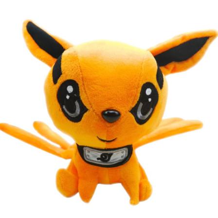 Naruto Gumiho Nine-tailed Fox Stoppade Plysch Leksaksdocka 30cm