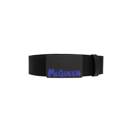 Alexander McQueen Belts Sort, Herre Bælter, Størrelse: 105 CM